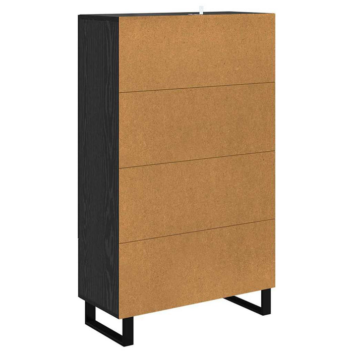 Bufet cu sertar Stejar Negru 69,5 x 31 x 115 cm Lemn compozit - WALTI WALTI
