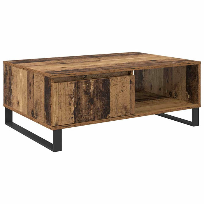 Masă de cafea Lemn Vechi 90 x 60 x 35 cm Lemn compozit - WALTI WALTI
