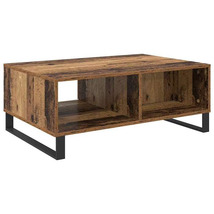 Masă de cafea Lemn Vechi 90 x 60 x 35 cm Lemn compozit - WALTI WALTI