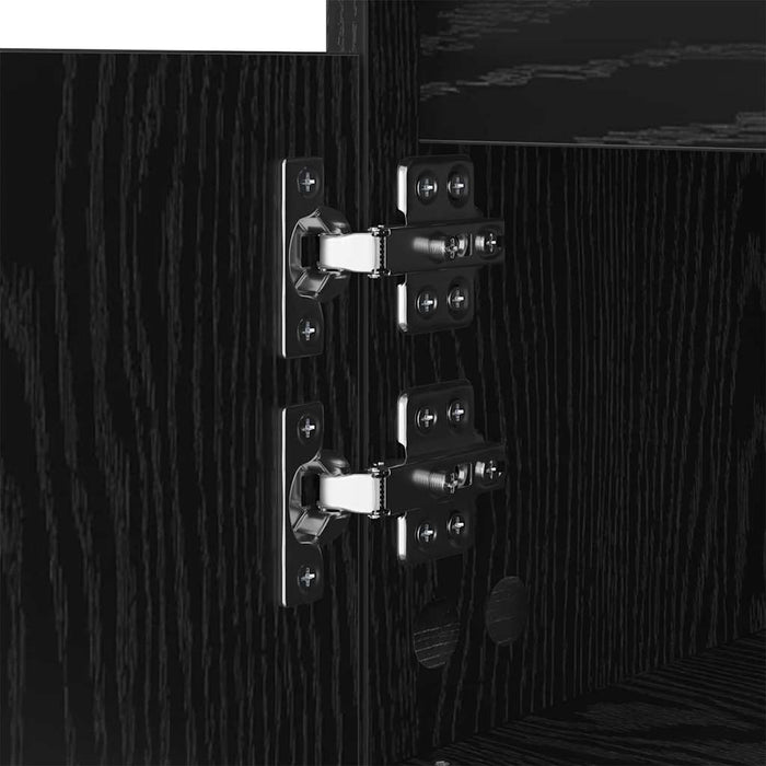 Masă de cafea Stejar Negru 90 x 60 x 35 cm Lemn compozit - WALTI WALTI