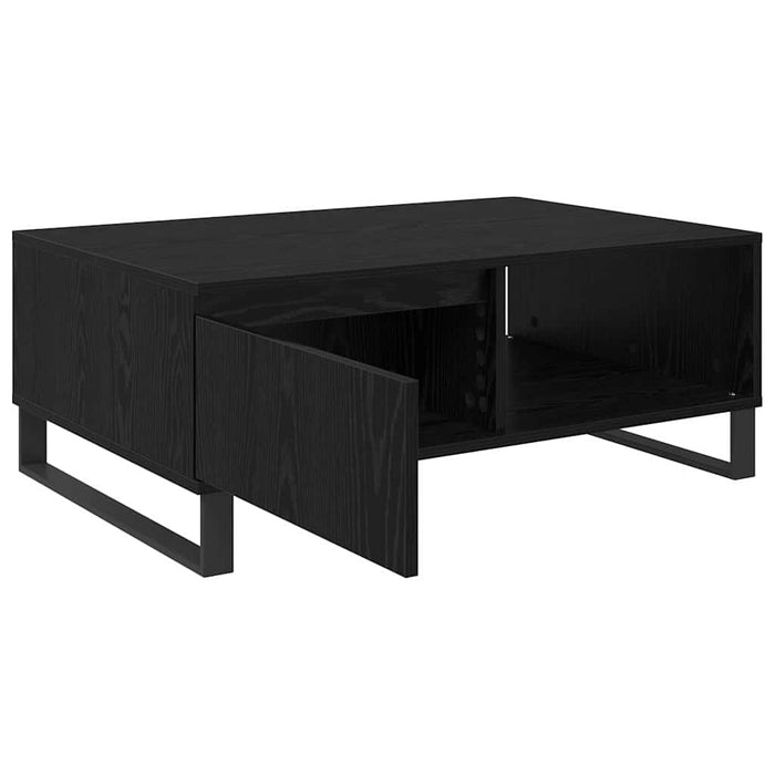 Masă de cafea Stejar Negru 90 x 60 x 35 cm Lemn compozit - WALTI WALTI