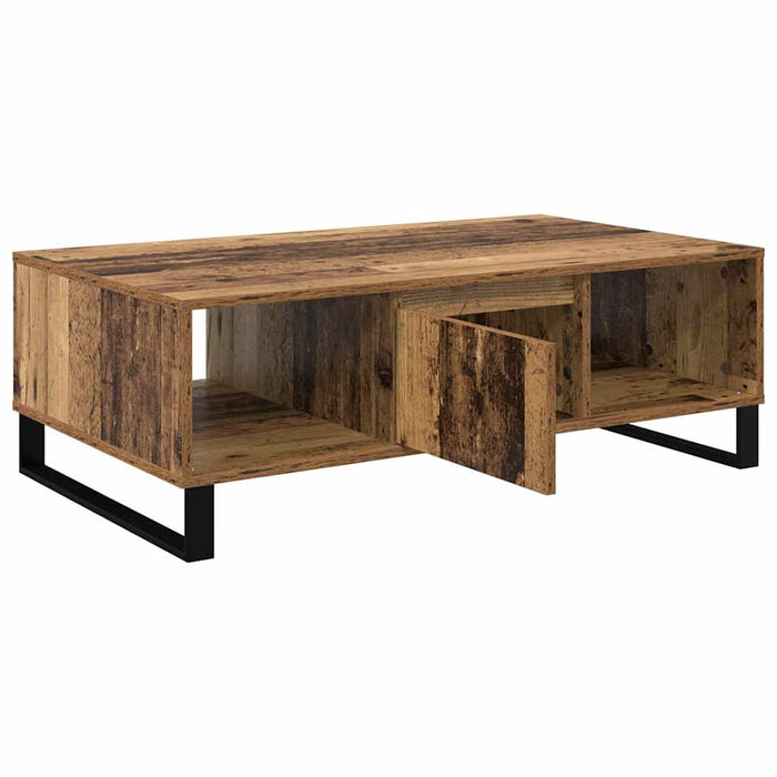 Masă de cafea Lemn vechi 104 x 60 x 35 cm Lemn compozit - WALTI WALTI
