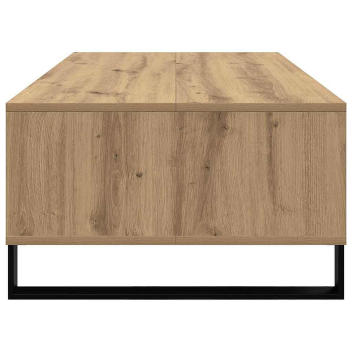 Masă de cafea Stejar Artizanal 104 x 60 x 35 cm Lemn compozit - WALTI WALTI