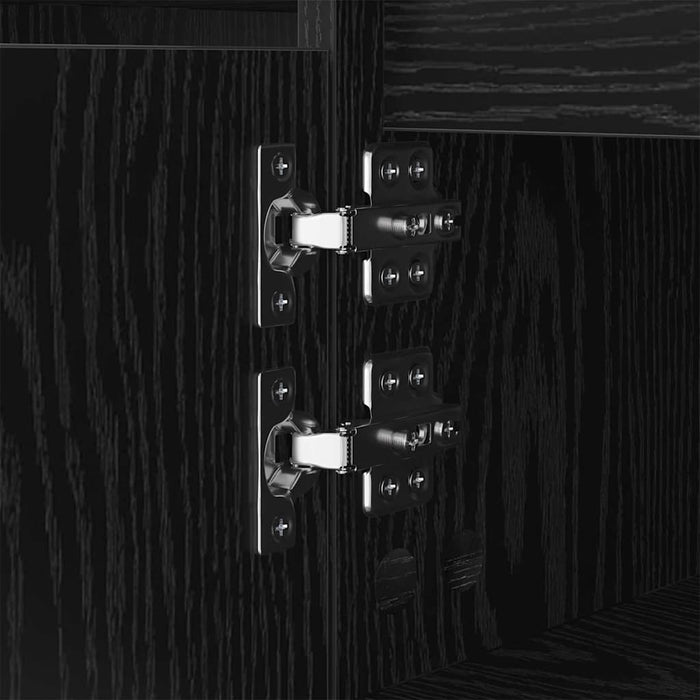 Masă de cafea Stejar Negru 104 x 60 x 35 cm Lemn compozit - WALTI WALTI
