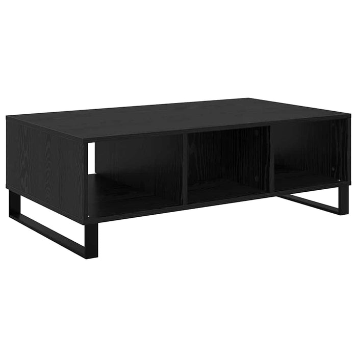 Masă de cafea Stejar Negru 104 x 60 x 35 cm Lemn compozit - WALTI WALTI