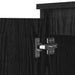 Bufet Stejar Negru 60 x 35 x 70 cm Lemn compozit - WALTI WALTI
