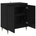 Bufet Stejar Negru 60 x 35 x 70 cm Lemn compozit - WALTI WALTI