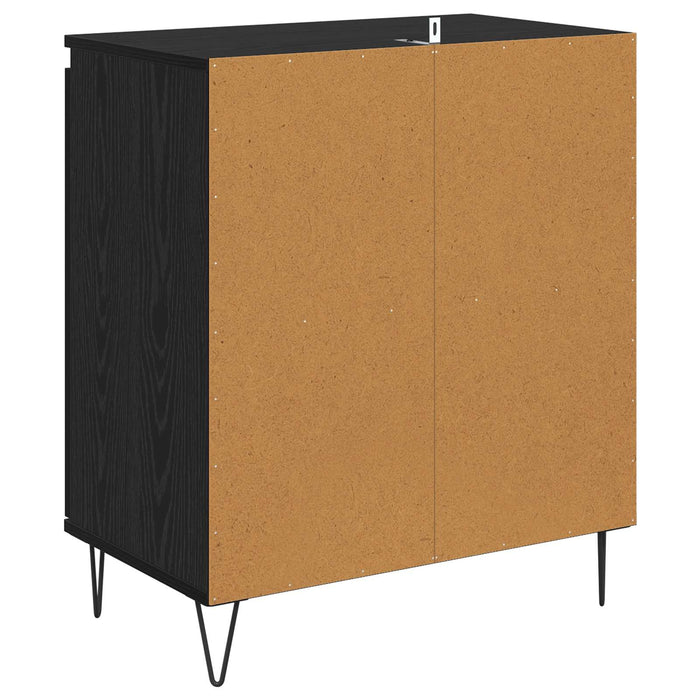 Bufet Stejar Negru 60 x 35 x 70 cm Lemn compozit - WALTI WALTI
