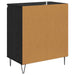 Bufet Stejar Negru 60 x 35 x 70 cm Lemn compozit - WALTI WALTI
