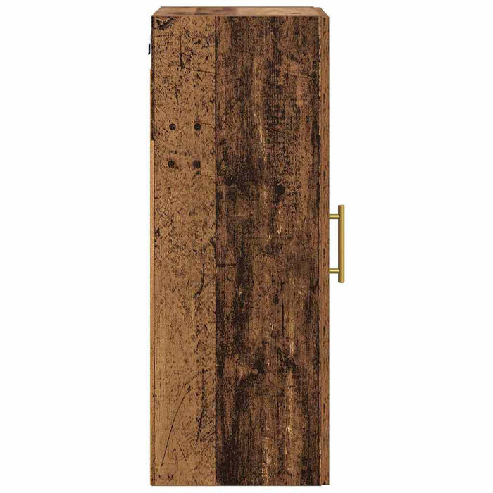 Dulap montat pe perete Lemn Vechi 34,5 x 34 x 90 cm - WALTI WALTI