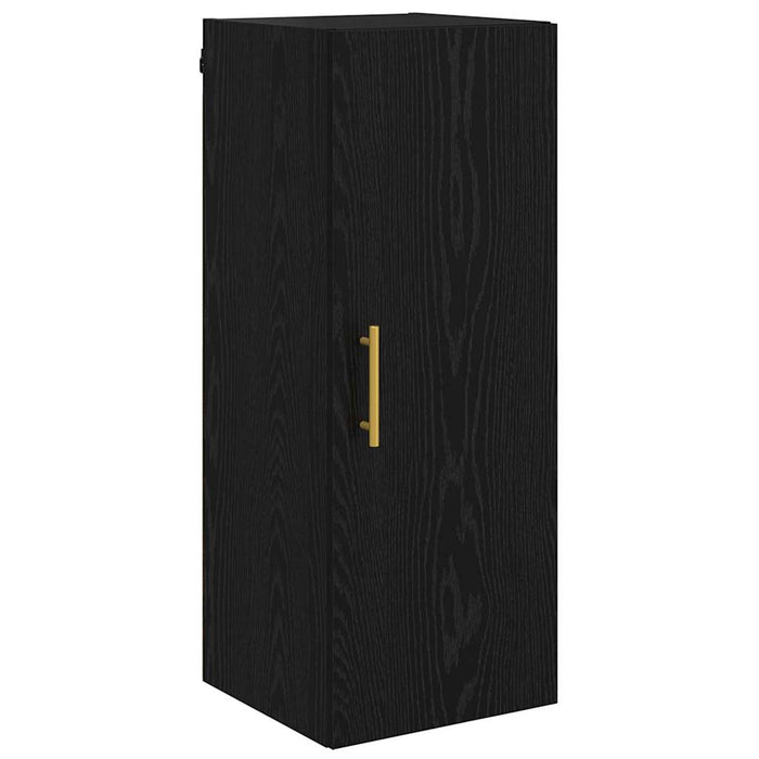 Dulap montat pe perete Stejar Negru 34,5 x 34 x 90 cm - WALTI WALTI