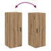 Dulap montat pe perete Stejar Artizanal 34,5 x 34 x 90 cm - WALTI WALTI