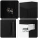 Dulap montat pe perete Stejar Negru 34,5 x 34 x 90 cm - WALTI WALTI