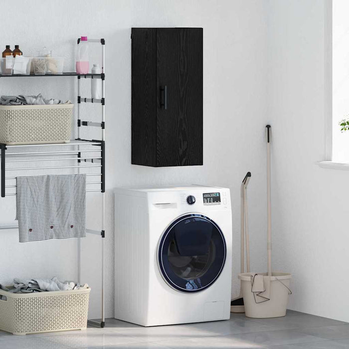 Dulap montat pe perete Stejar Negru 34,5 x 34 x 90 cm - WALTI WALTI
