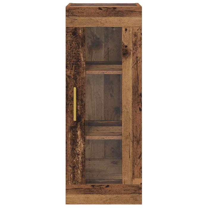 Dulap montat pe perete Lemn Vechi 34,5 x 34 x 90 cm - WALTI WALTI