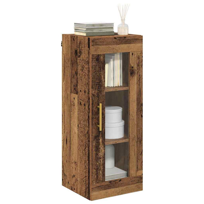 Dulap montat pe perete Lemn Vechi 34,5 x 34 x 90 cm - WALTI WALTI