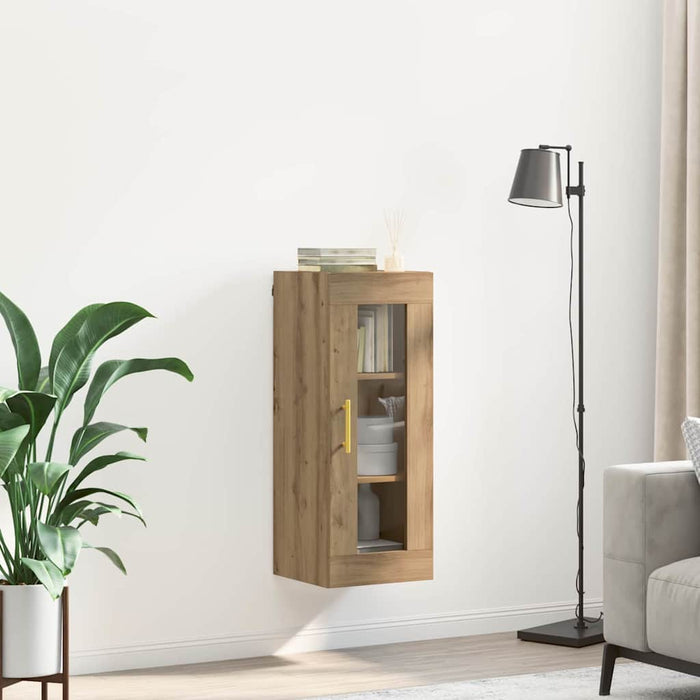 Dulap montat pe perete Stejar Artizanal 34,5 x 34 x 90 cm - WALTI WALTI