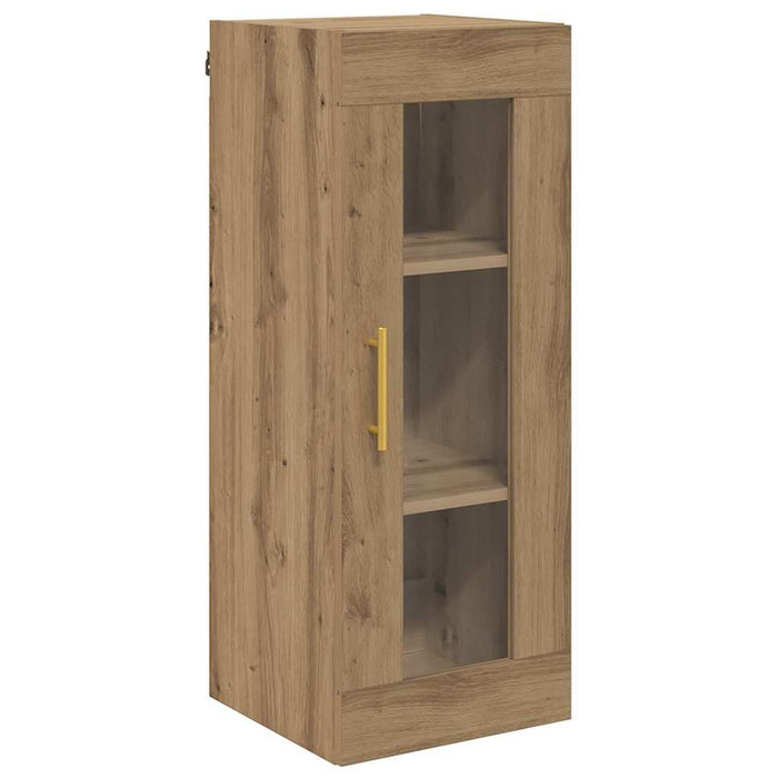 Dulap montat pe perete Stejar Artizanal 34,5 x 34 x 90 cm - WALTI WALTI