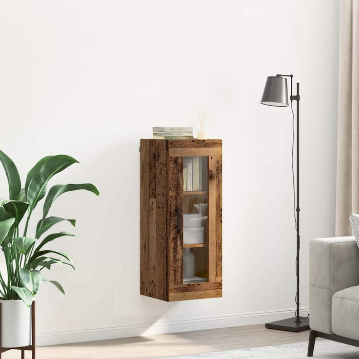 Dulap montat pe perete Lemn Vechi 34,5 x 34 x 90 cm - WALTI WALTI