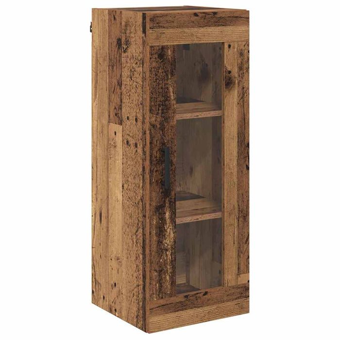 Dulap montat pe perete Lemn Vechi 34,5 x 34 x 90 cm - WALTI WALTI
