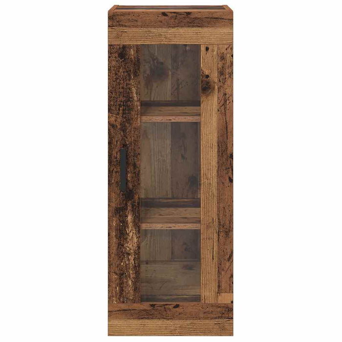 Dulap montat pe perete Lemn Vechi 34,5 x 34 x 90 cm - WALTI WALTI
