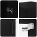Dulap montat pe perete Stejar Negru 34,5 x 34 x 90 cm - WALTI WALTI