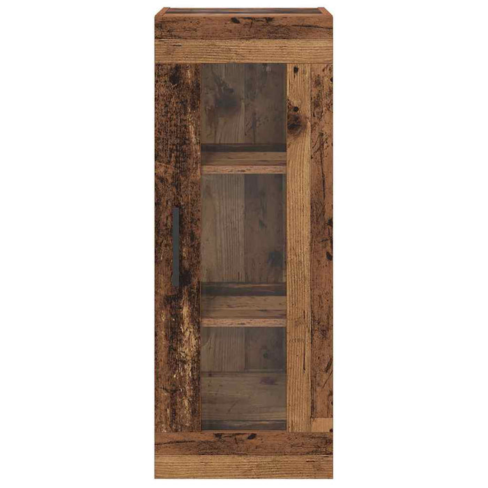 Dulap montat pe perete Lemn Vechi 34,5 x 34 x 90 cm - WALTI WALTI