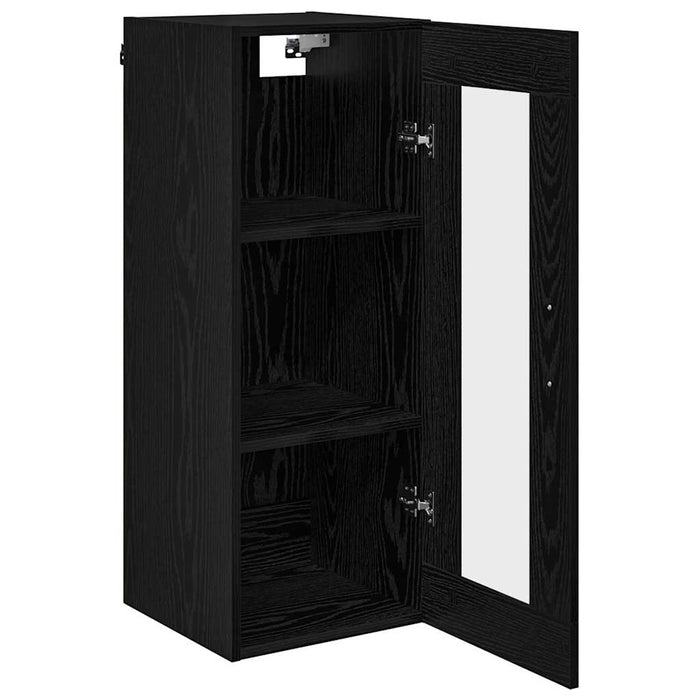Dulap montat pe perete Stejar Negru 34,5 x 34 x 90 cm - WALTI WALTI