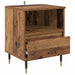 Dulap de noapte Lemn vechi 40 x 35 x 50 cm Lemn compozit - WALTI WALTI