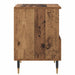 Dulap de noapte 2 pcs Lemn vechi 40 x 35 x 50 cm Lemn compozit - WALTI WALTI