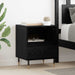 Dulap de noapte cu sertar 2 pcs Stejar Negru 40 x 35 x 50 cm - WALTI WALTI