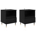 Dulap de noapte cu sertar 2 pcs Stejar Negru 40 x 35 x 50 cm - WALTI WALTI