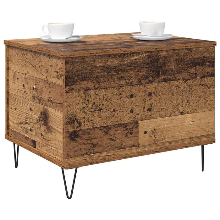Masă de cafea Lemn Vechi 60 x 44,5 x 45 cm Lemn compozit - WALTI WALTI