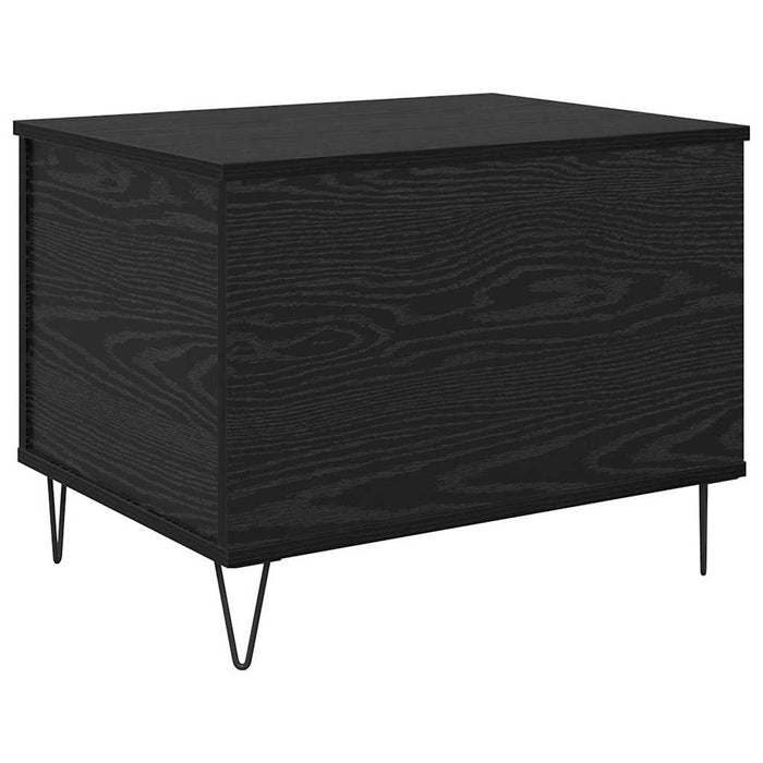 Masă de cafea Stejar Negru 60 x 44,5 x 45 cm Lemn compozit - WALTI WALTI