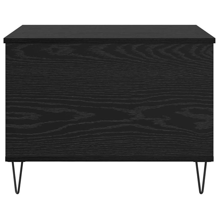 Masă de cafea Stejar Negru 60 x 44,5 x 45 cm Lemn compozit - WALTI WALTI