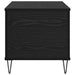 Masă de cafea Stejar Negru 60 x 44,5 x 45 cm Lemn compozit - WALTI WALTI