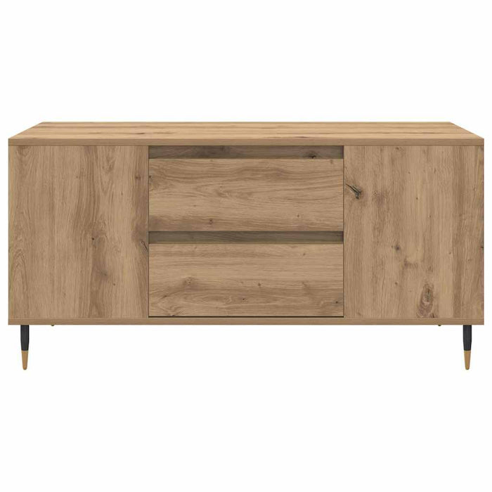 Masă de cafea Stejar Artizanal 102 x 44,5 x 50 cm Lemn compozit - WALTI WALTI