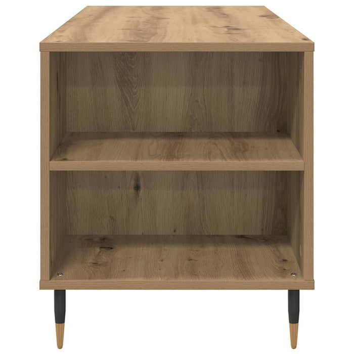 Masă de cafea Stejar Artizanal 102 x 44,5 x 50 cm Lemn compozit - WALTI WALTI