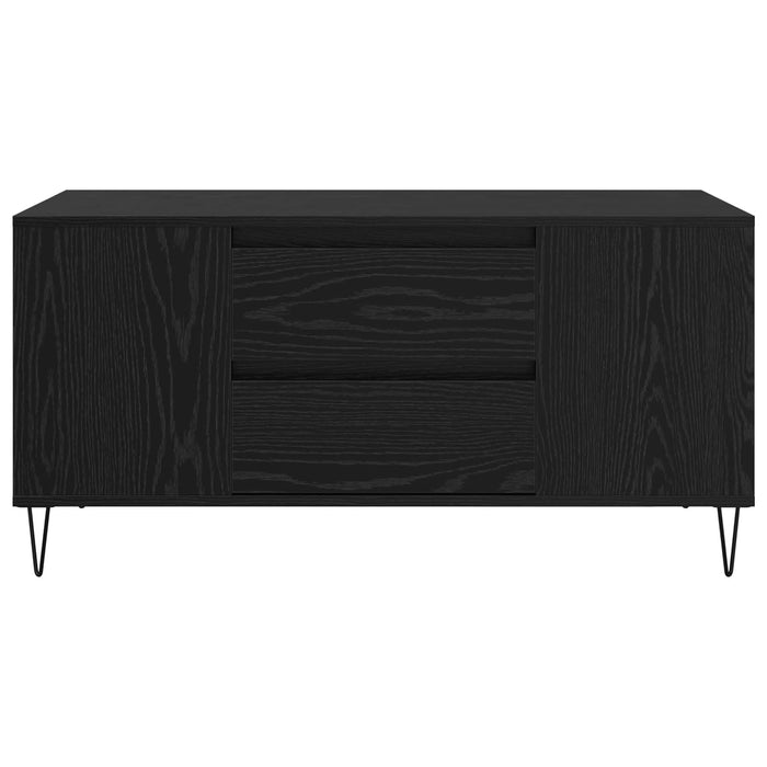 Masă de cafea Stejar Negru 102 x 44,5 x 50 cm Lemn compozit - WALTI WALTI