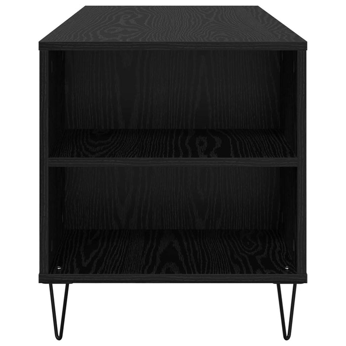 Masă de cafea Stejar Negru 102 x 44,5 x 50 cm Lemn compozit - WALTI WALTI