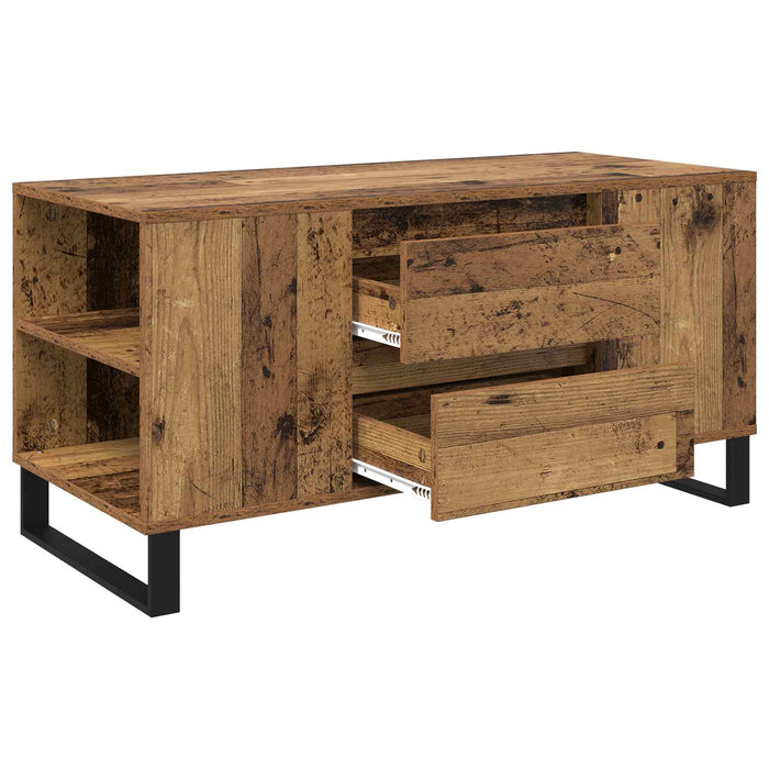 Masă de cafea Lemn Vechi 102 x 44,5 x 50 cm Lemn compozit - WALTI WALTI