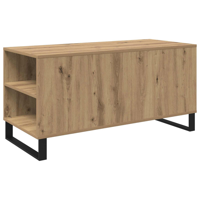 Masă de cafea Stejar Artizanal 102 x 44,5 x 50 cm Lemn compozit - WALTI WALTI