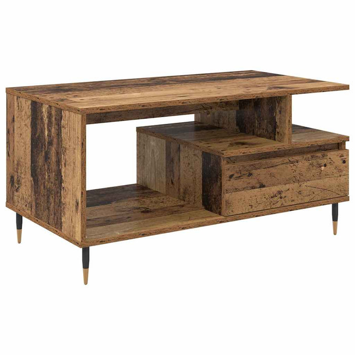 Masă de cafea Lemn vechi 90 x 49 x 45 cm Lemn compozit - WALTI WALTI