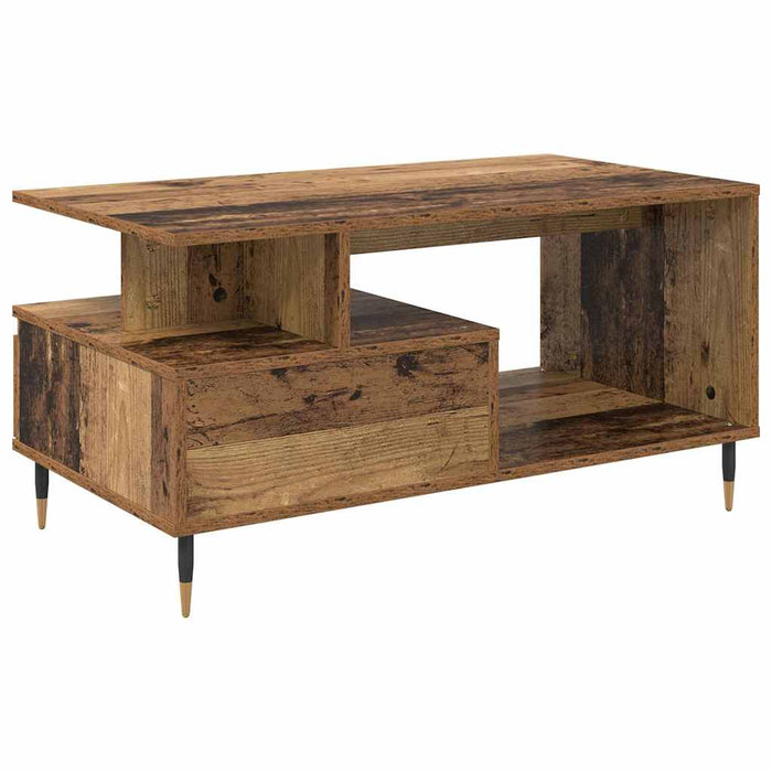 Masă de cafea Lemn vechi 90 x 49 x 45 cm Lemn compozit - WALTI WALTI
