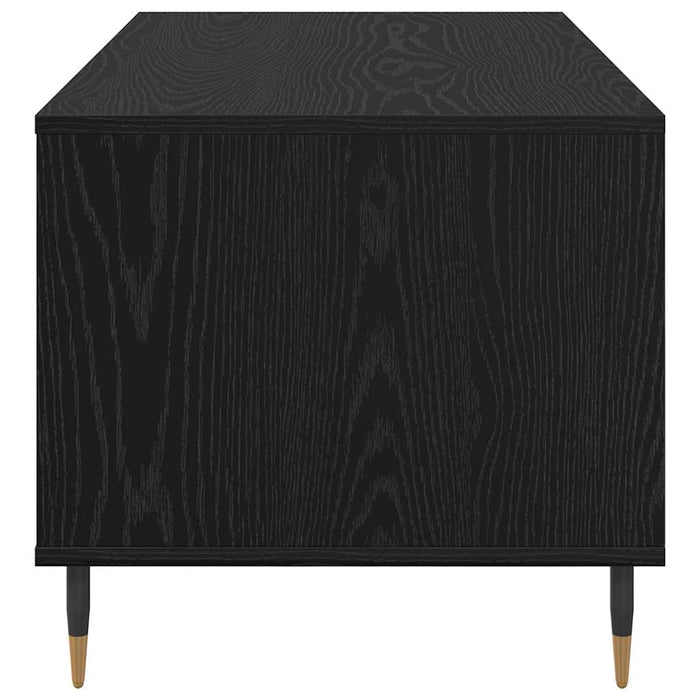 Masă de cafea Stejar Negru 90 x 49 x 45 cm Lemn compozit - WALTI WALTI