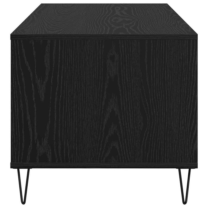 Masă de cafea Stejar Negru 90 x 49 x 45 cm Lemn compozit - WALTI WALTI