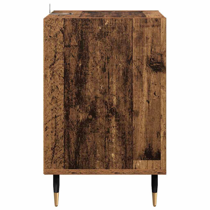 Cabinet TV Lemn Vechi 100 x 35 x 55 cm Lemn compozit - WALTI WALTI