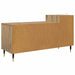 Cabinet TV Stejar Artizanal 100 x 35 x 55 cm Lemn compozit - WALTI WALTI