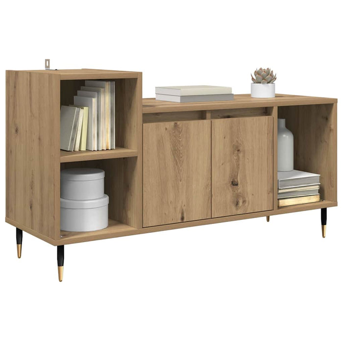 Cabinet TV Stejar Artizanal 100 x 35 x 55 cm Lemn compozit - WALTI WALTI