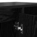 Cabinet TV Stejar Negru 100 x 35 x 55 cm Lemn compozit - WALTI WALTI